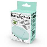 The Conscious The Conscious Hair Brush Detangling Compact Green Mint