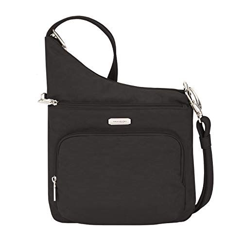 Travelon Unisex Essentials Crossbody Bag - Black - One Size