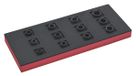 Bahco Foaminlay Fit&Go 1/3 met slagdoppen 1/2" - 12-delig - FF1E2212