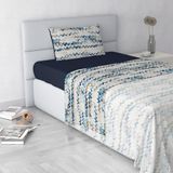Italian Bed Linen Fashion beddengoedset Made in Italy, microvezel, modern sky, Frans bed