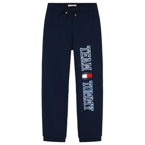 Tommy Hilfiger Unisex Joggingbroek Katoen Blauw Maat 12