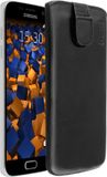Mumbi Echt Leren Telefoonhoesje voor Samsung Galaxy S7 - Zwart