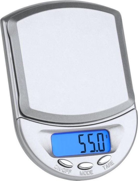 Teesa TSA0803 Digitale precisieweegschaal - 0.5 kg - Zilver