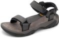 Teva M TERRA FI 5 UNIVERSAL Leren Heren Sandalen - Donkergrijs