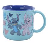 STOR Stitch keramische mok, 355 ml, officiële Disney koffiemok met origineel design in geschenkdoos, ideaal voor koffie, thee en chocolade