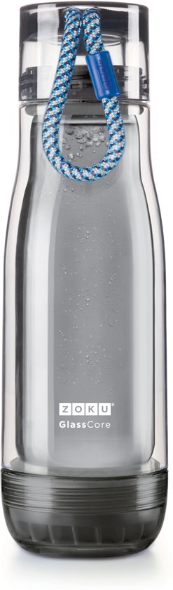 Zoku Hydration Drinkbeker - Active - 325 ml - Grijs