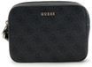 GUESS polstasje Small Necessaire Coal Logo donkergrijs