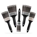 G4GADGET Penseelset (10 stuks), zwart, 0,5", 1", 1,5", 2", 2,5"