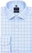 Olymp Luxor Overhemd Multicheck Blauw - Maat 48