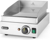 Hendi Bakplaat Profi Line - Glad - Professionele Elektrische Bakplaat Horeca - 230V / 2kw - 30x42x(H)22,5cm