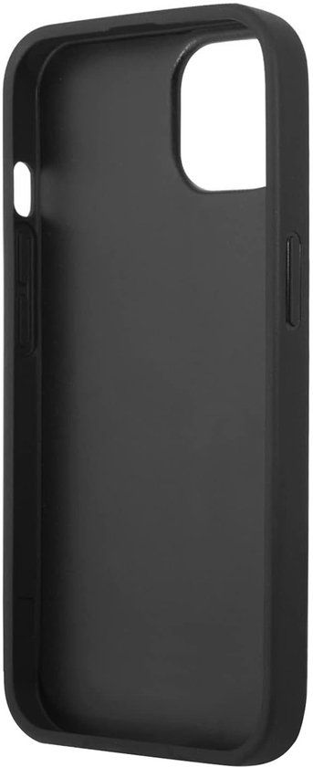 Guess Telefoonhoesje voor Apple iPhone 13 Pro - Back Cover, Kleur: Grijs/Zwart, PU Materiaal