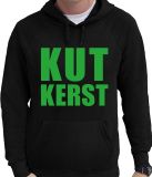 KUT Foute Kerst hoodie / hooded sweater - zwart pour hommes - vêtements de Noël / tenue de Noël XXL