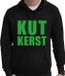KUT Foute Kerst hoodie / hooded sweater - zwart pour hommes - vêtements de Noël / tenue de Noël XXL