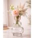 Icecat Vase en verre moderne transparent aux courbes élégantes - Décoration intérieure - Réf. 905585