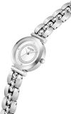 Guess Leena GW0994L1 Dameshorloge, analoog kwartshorloge, roestvrij staal, 26 mm, zilverkleurig