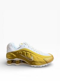 Nike - Shox R4 - Sneakers - GS - Metallic Gold