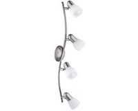 Eglo DAKAR Plafondlamp LED Chroom, Nikkel mat, 4-lichts