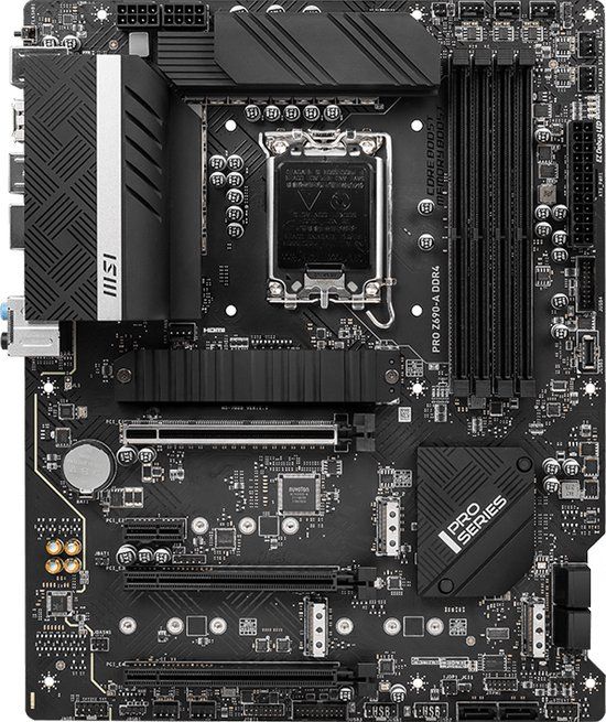 MSI PRO Z690-A DDR4 Motherboard - Intel Z690 - LGA 1700 - ATX