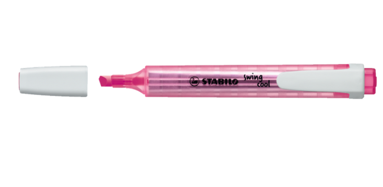 Stabilo Swing Cool - Markeerstift - Roze - 1 stuk