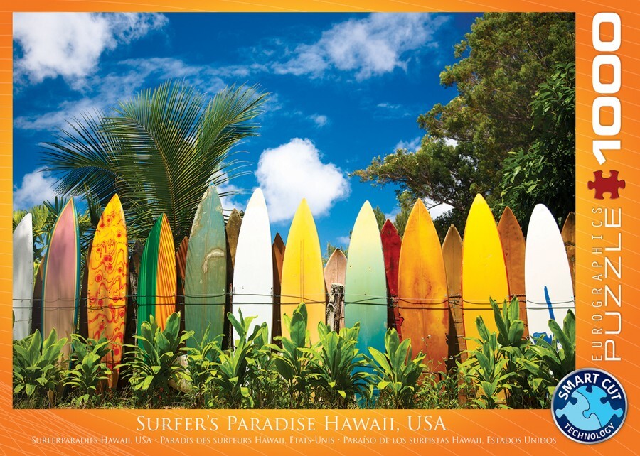 Eurographics Surfer's Paradise Hawaii Puzzel (1000 stukjes)