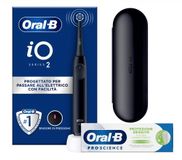 Oral-B iO 2 Brosse à dents électrique - Noir - Avec étui de voyage