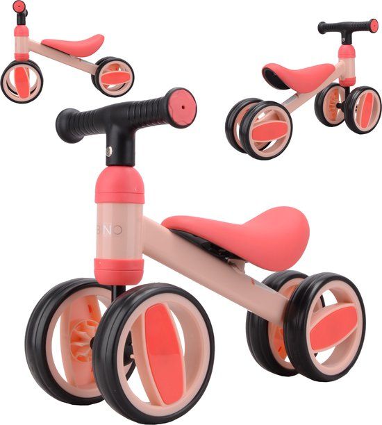 Cabino Loopfiets / Driewieler - Roze - Vanaf 1 jaar