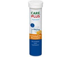 Care Plus Carbohydrate Electrolyte Bruistablet - Sinaasappelsmaak - 20 stuks