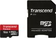 Transcend Premium UHS-I Micro SD kaart 16GB + adapter