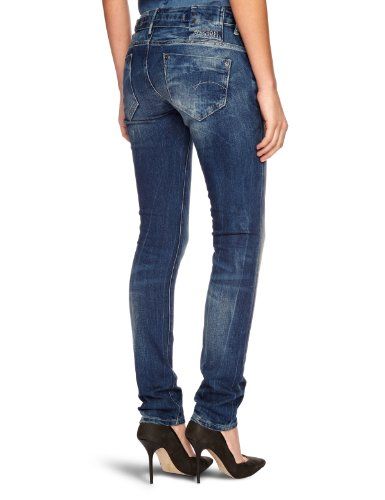 G-Star Raw 3301 High Waist Skinny Jeans - Blauw (Lt Aged 8968-424) - Dames - 27W / 30L