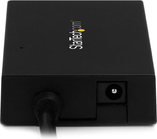 StarTech.com 4-Port USB 3.0 Hub - USB-C - Black