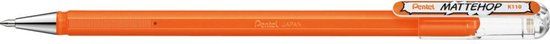 Pentel Gelschrijver K110 Mattehop M Oranje | 12 stuks