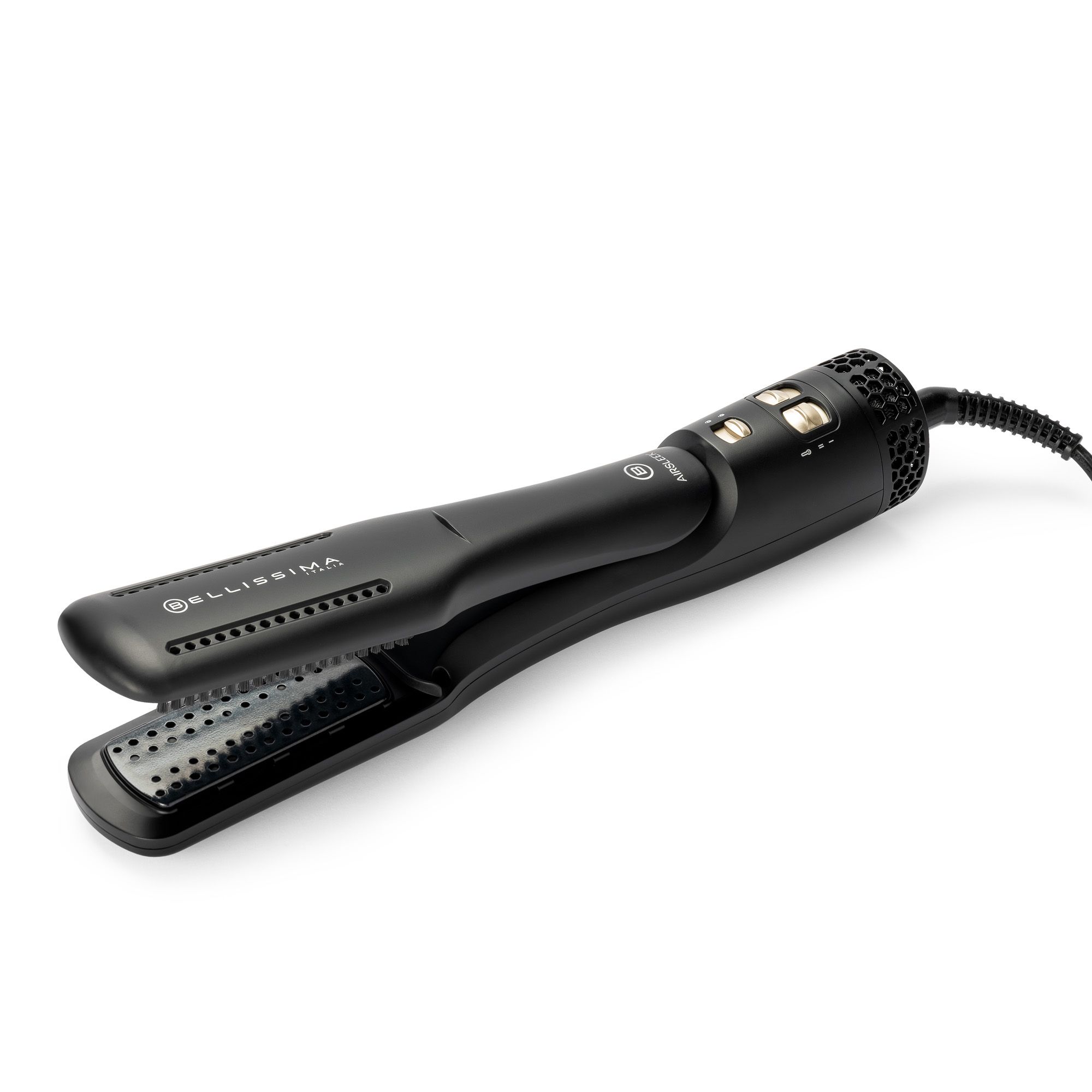 Bellissima Airsleek Stijltang Warm Zwart, Goud