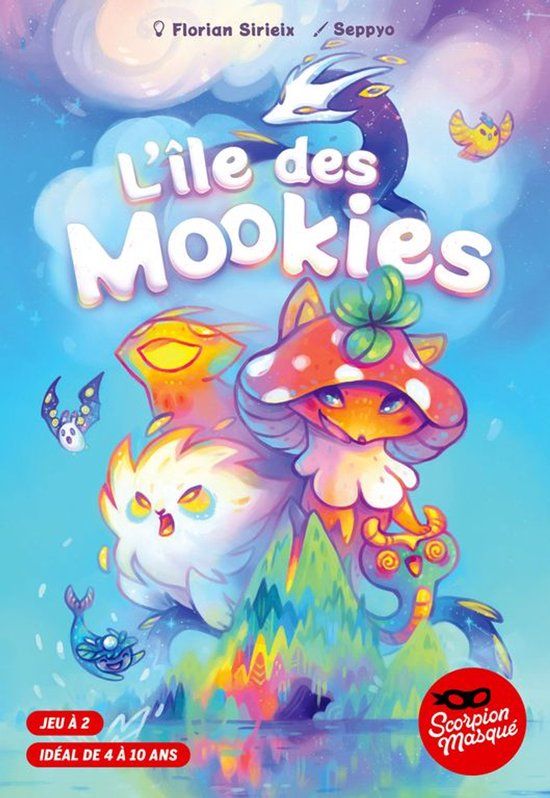 Blackrock Games L’ÎLE DES MOOKIES, Kaartspel, 10 min