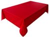 Hoogwaardig Lemos Home Tafelkleed van hoogwaardige kwaliteit van 100% katoen, Conceptcollectie, Kleur en maat naar keuze (tafelkleed - 120 x 160 cm, Rood)