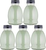 Claudius Cosmetics B.V. Scrubzout Dennen - 375 gram - Fles met zwarte dop - Set van 5 stuks - Hydraterende Lichaamsscrub