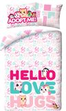 Adopt Me Halantex Adopt Me Dekbedovertrek 140 x 200 cm - 70 x 90 cm Katoen Multicolor