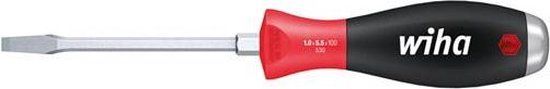 Wiha Schroevendraaier SoftFinish Sleufkop met stalen kap 12.0mm x 200mm