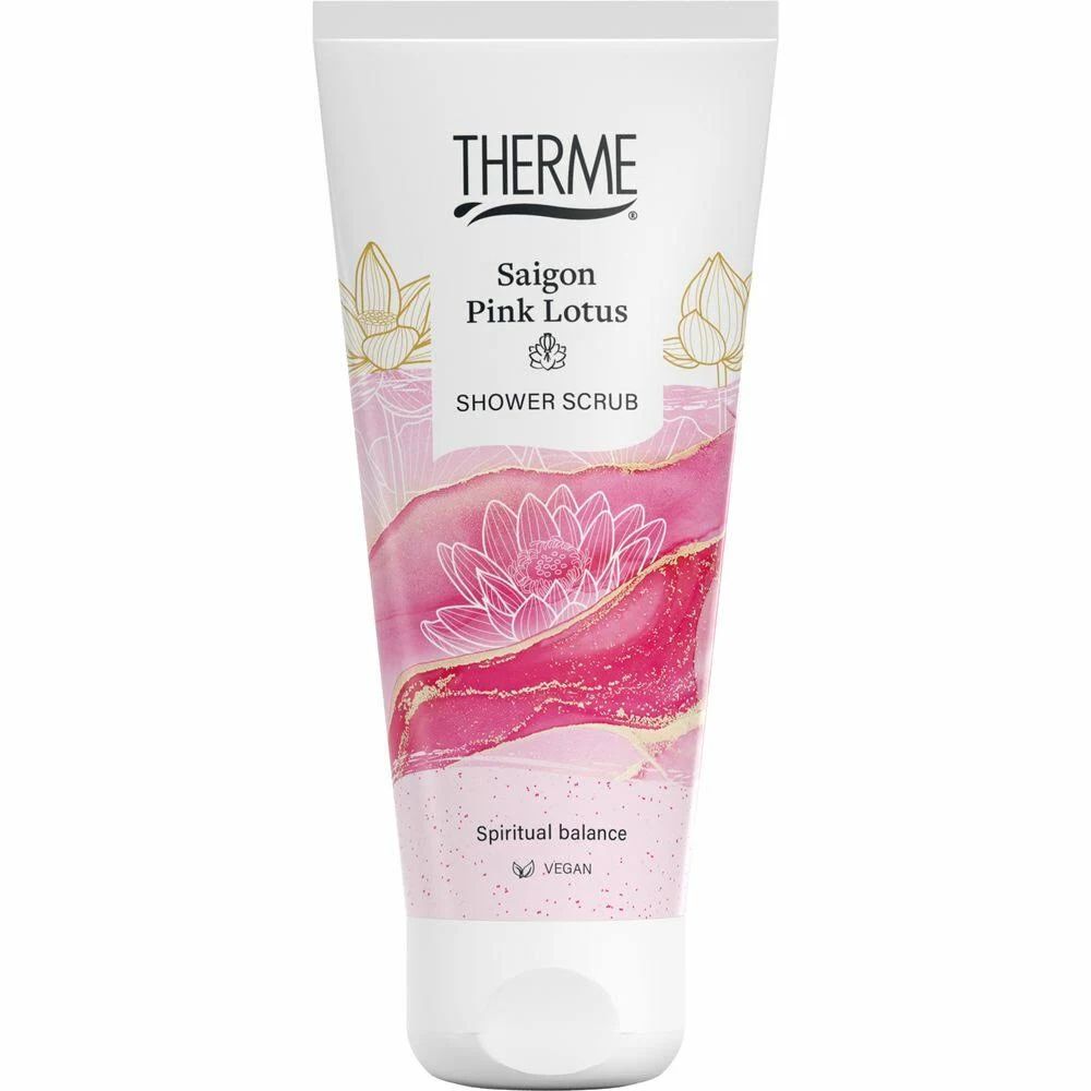 Therme Saigon Pink Lotus Shower Scrub - 200ml