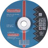 Metabo Novoflex Doorslijpschijf Ø 100x6,0x16,0 staal - 25 stuks