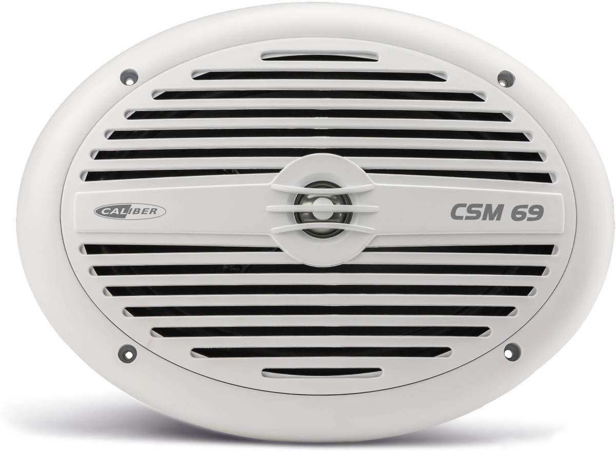 Caliber CSM69 Spatwaterdichte Marine luidspreker speaker 6x9 inch - 180 Watt - WIT