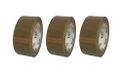 Kippen 9004AV3 – verpakking met 3 rollen plakband voor verpakking, kleur: Havanna, afmetingen: 132 m x 50 mm.