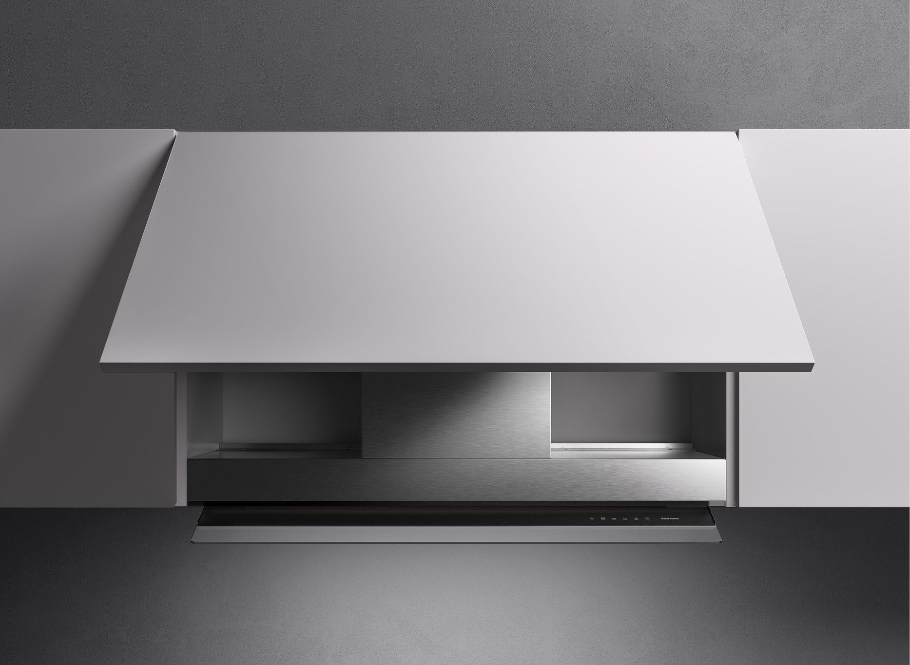 Falmec Virgola Touch Inbouw Afzuigkap - 800 m³/uur - RVS