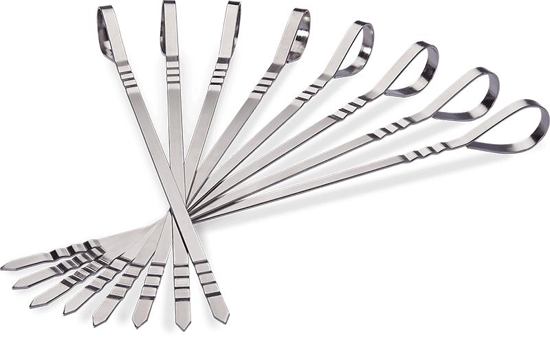 Napoleon Stainless Steel Skewers - Set of 8