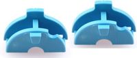 Gloria Geleideschaal 729008 set 2 stuks Blauw Kunststof