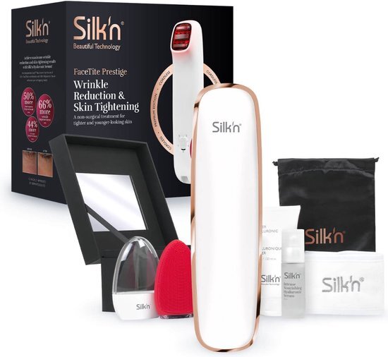 Silk'n Anti-aging-apparaat FaceTite Prestige (set, 5-delig)