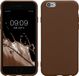 kwmobile telefoonhoesje geschikt voor Apple iPhone 6 / 6S - Back cover - Chocoladebruin
