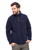 Brandit Teddyfleece Troyer Sweater/trui XXL Blauw