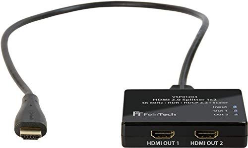 FeinTech VSP01204 HDMI-splitter Ultra HD 4K 60Hz HDR met scaler