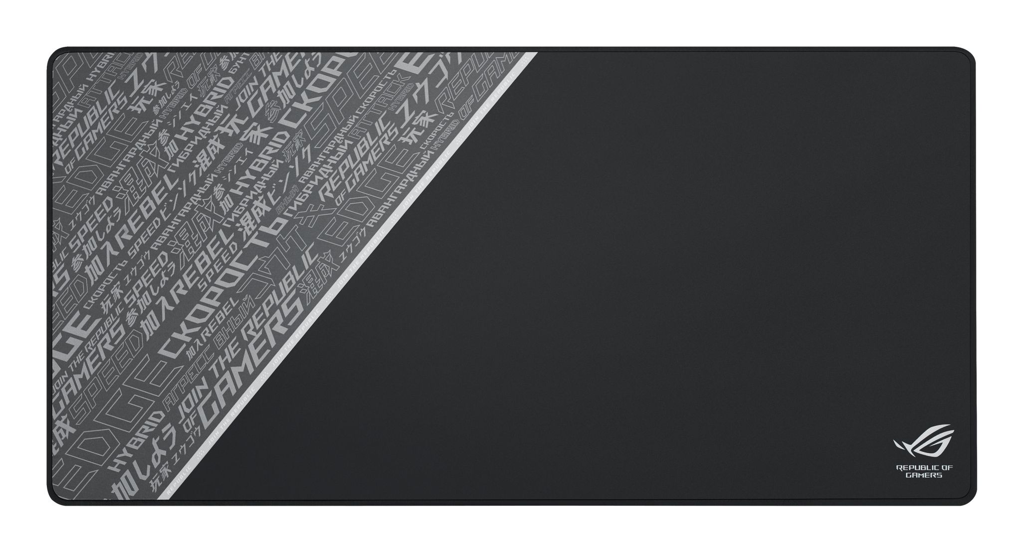ASUS ROG Sheath BLK LTD Game-muismat Zwart, Grijs, Wit