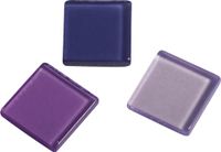 Rayer Rayher MOZAIC ACRILIC, 1X1 CM, TRANSPARENT, VIOLET
